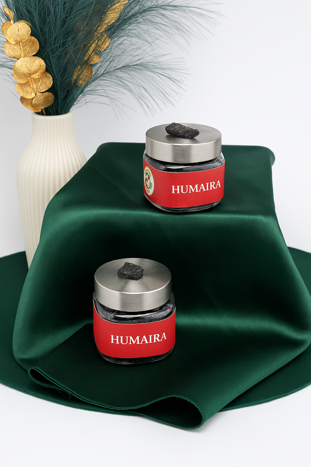 Humaira Pressed Bakhoor – Soft Floral Musk Incense for Home, Prayer & Self-Care | Handmade Slow-Burning Shards