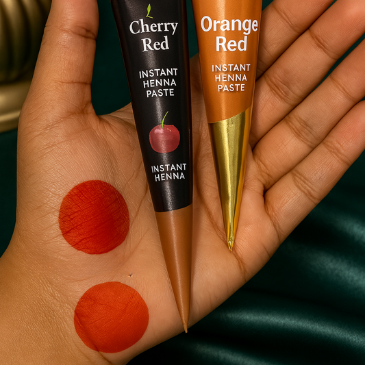 Instant Henna Stain | Fast-Drying Ready-to-Use Temporary Henna Tattoo Paste