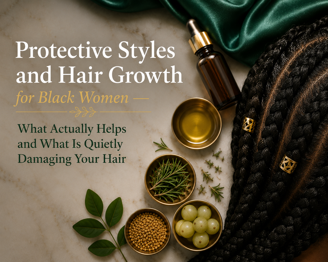 Protective Styles and Hair Growth for Black Women — What Actually Helps and What Is Quietly Damaging Your Hair