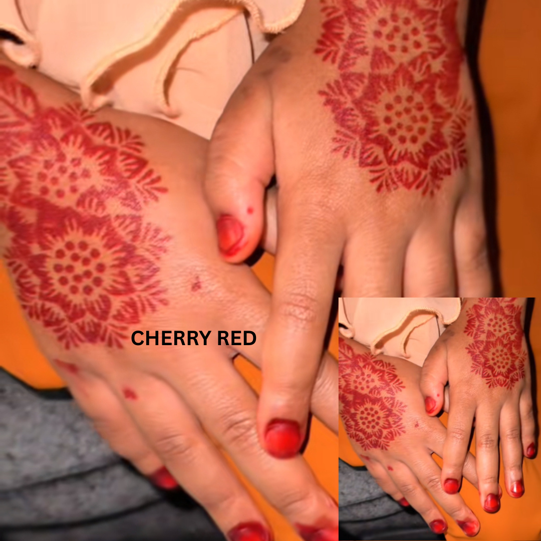 Instant Henna Stain | Fast-Drying Ready-to-Use Temporary Henna Tattoo  Paste
